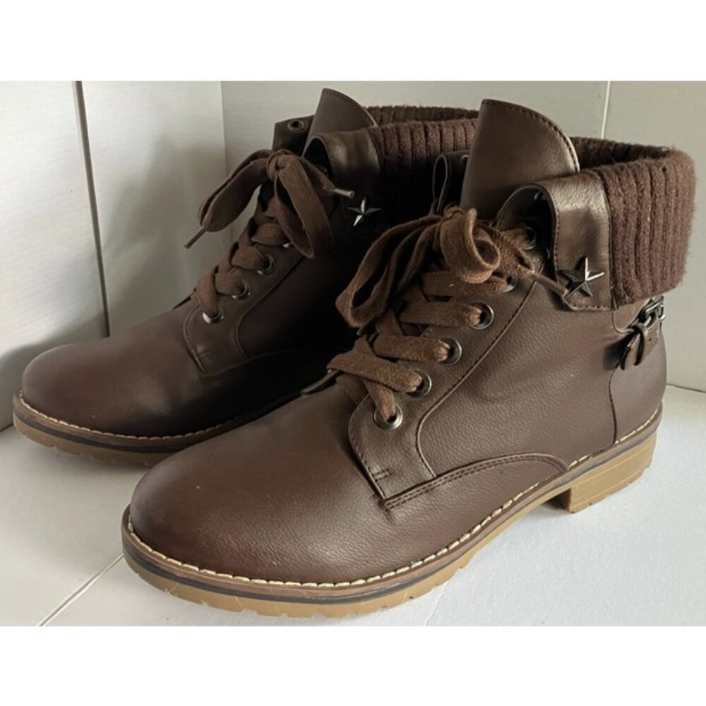 Tommy Hilfiger Oranda 2 Brown Ankle Boots - Women